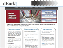 Tablet Screenshot of dburk.com